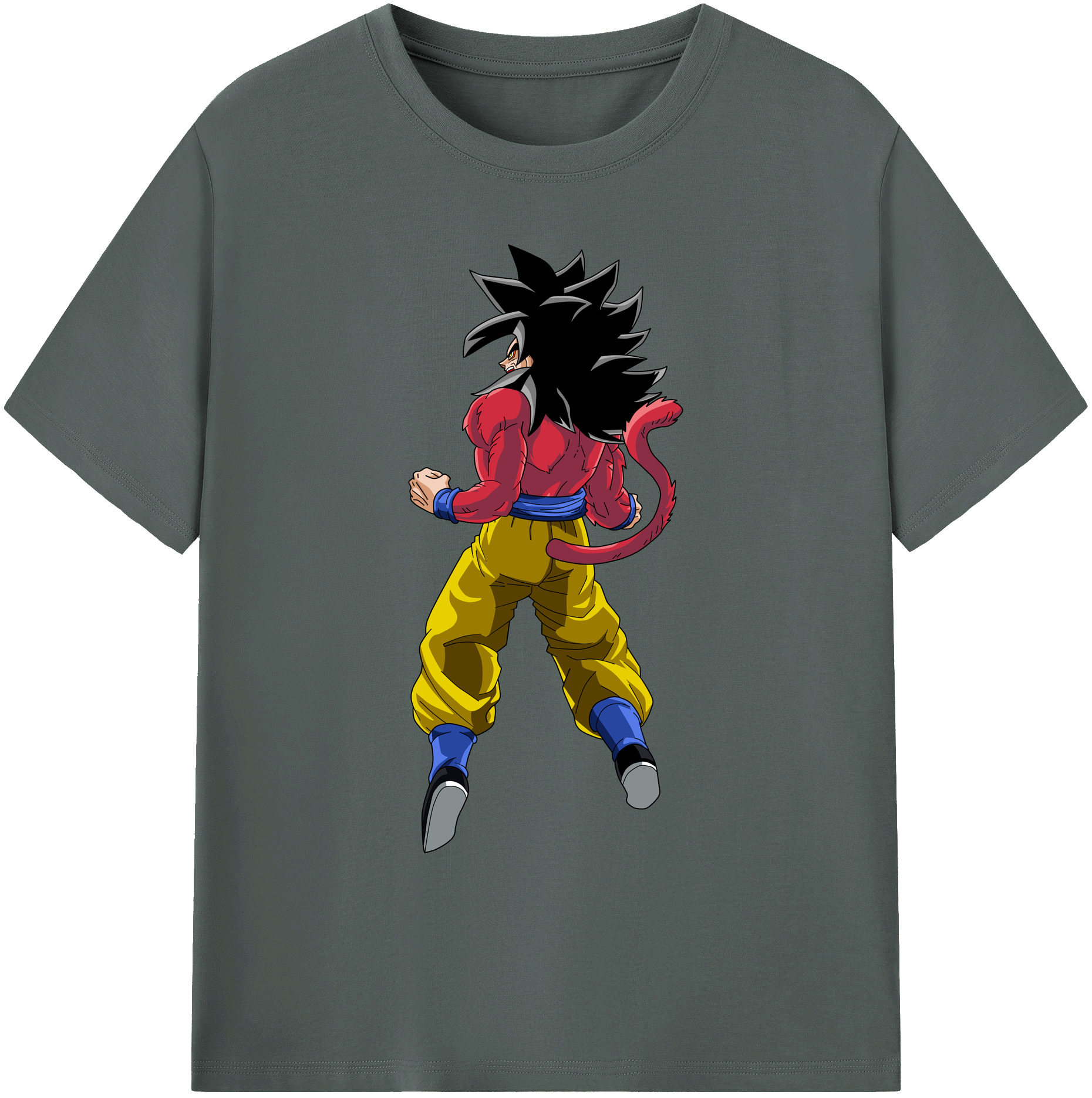 （画像用） ドラゴンボール 孫悟空（そん ごくう）Son Goku カカロット DRAGON BALL Kakarotto 綿100％ メンズ半袖Tシャツ｜肌触りやわらか＆通気性